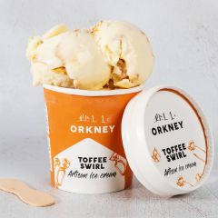 Toffee Swirl Ice Cream Tubs (Orkney)