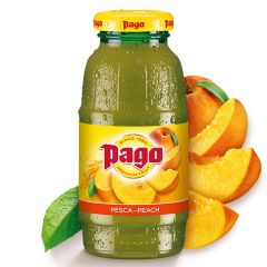308658C Pago Peach Glass Bottles
