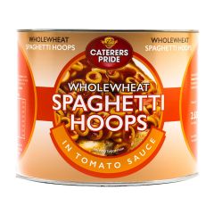 309377S Wholewheat Spaghetti Rings in Tomato Sauce