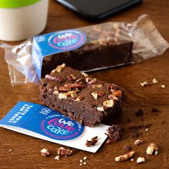 205218C Gluten Free Chocolate Pecan Brownie (We Love Cake)