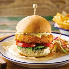 205394C Vegetable Quarter Pounder (Daloon)