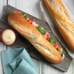 205704C Half White Baguette (Chefs Selections)