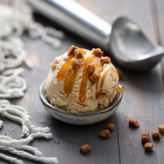 206180C Salted Caramel Ice Cream (Handmade Ice Cream)