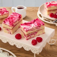Raspberry Ripple Traycake (More Food)