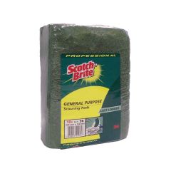 303946S Green Scouring Pads (Scotch-Brite)
