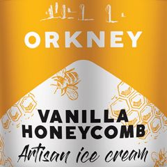 Vanilla Honeycomb Ice Cream (Orkney) Napoli