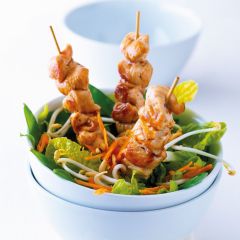 203037C Cooked Plain Chicken Kebab (Sadia)