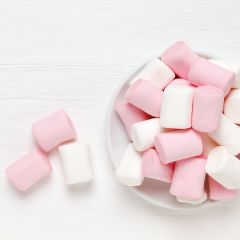 Large BBQ Pink & White Marshmallows