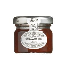 306581C Strawberry Jam Mini Glass Jars (Tiptree)