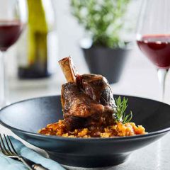Lamb Shank in Rosemary & Red Wine (Foodfellas)