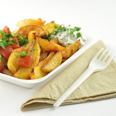 309319S Bagasse Chip Tray Medium (Vegware)