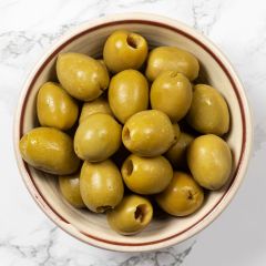 Pitted Gordal Olives (Silver & Green)