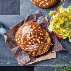 206095C Premium Multigrain Brioche Round (Panesco)