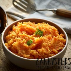Carrot & Swede Mash (Bannisters Farm)