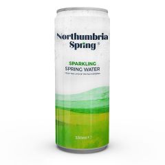 309540C Northumbria Spring Sparkling Water Cans