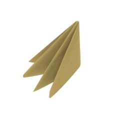 309950C Gold Napkin 40cm 3ply