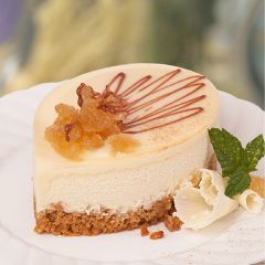 206208C White Chocolate & Ginger Cheesecake (Vanier)
