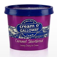 204707C Caramel Shortbread Ice Cream Ind Tubs (Cream o' Galloway)