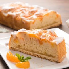 206323C Orange & Lemon Fondant Slice (Chantilly)