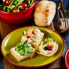 205359C Mini White Tin Loaf (Speciality Breads)