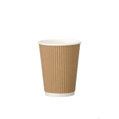307584S Paper Ripple Cups 12oz/35cl (Go-Pak)