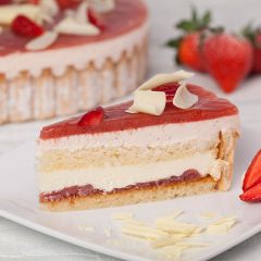 206059C Strawberry Prosecco Charlotte (Chantilly)