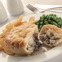 203109C Unbaked Chicken & Mushroom Pie (Wrights)