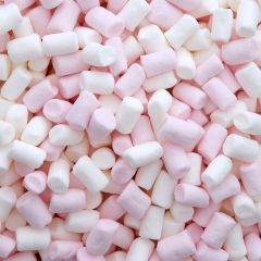 308164C Micro Pink & White Marshmallows (Shmoo)