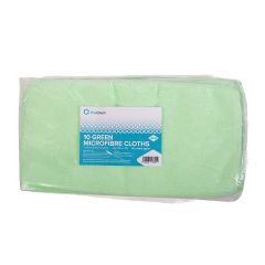 309872C Microfibre Green 40x40cm Cloths (ProClean)