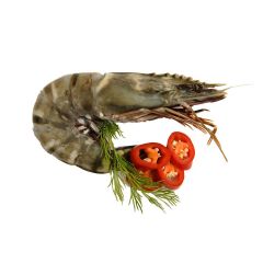 FISH064 Black Tiger Prawns 8/12