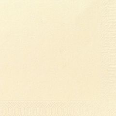 307369S Cream Dunisoft Napkins 40cm (Duni)