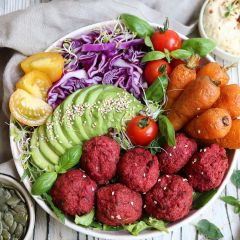 206107C Beetroot Falafel Bites (Gosh!)