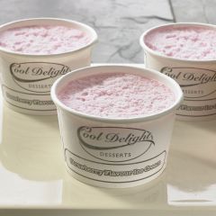 202459C Strawberry Ice Cream Tubs (Cooldelight)