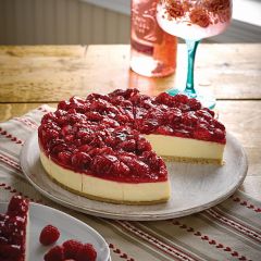 Vegan Raspberry Gin Cheesecake (Sidoli)