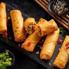 200297C Vegetable Spring Rolls (Daloon)