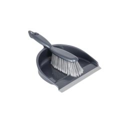 309965C Dustpan & Brush (Grey)