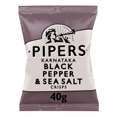 307512C Karnataka Black Pepper & Sea Salt Crisps (Pipers)