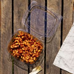 309320S Hinged Deli Lid Container 24oz (Vegware)