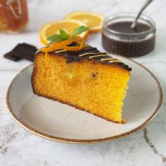 205618C Sticky Chocolate & Orange Cake (Sidoli)