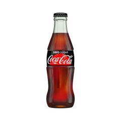Coke Zero Glass Bottles